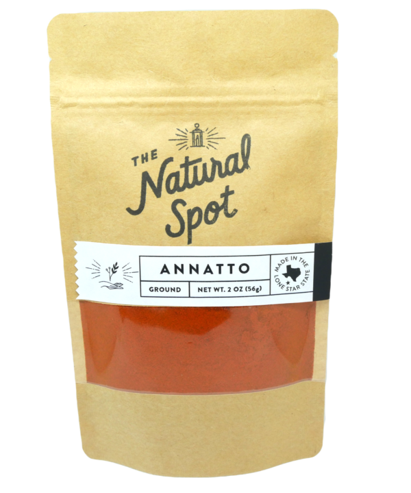 Bag of ground Annatto from the Natural Spot