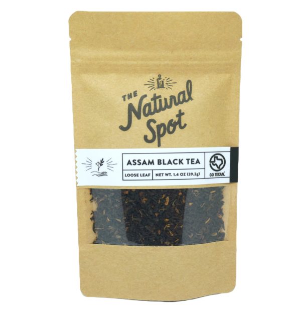 Bag of Assam Black Tea from the Natural Spot