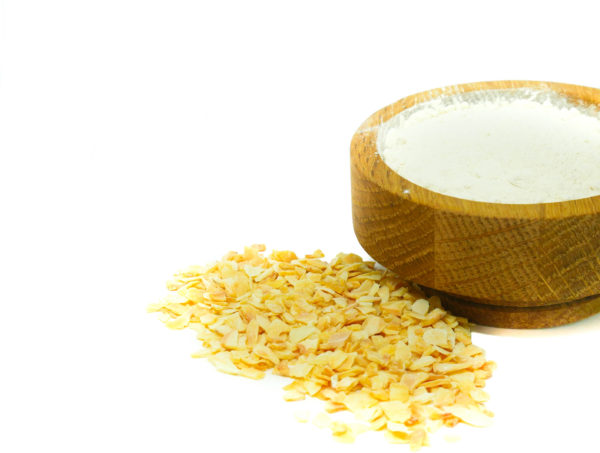 Flaked and powder Garlic from the Natural Spot