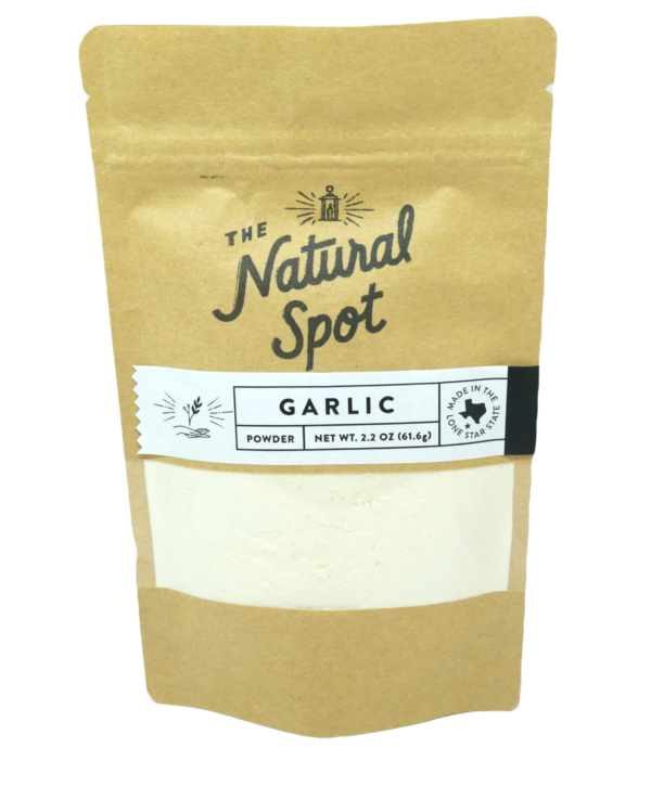 Bag of Garlic powder from the Natural Spot