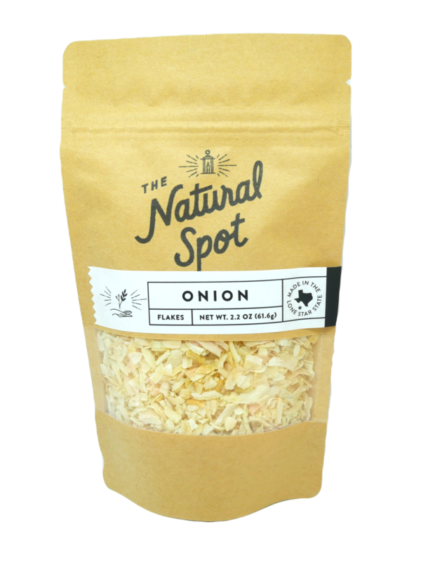 Bag of Onion flakes from the Natural Spot