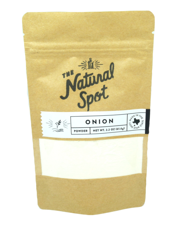 Bag of Onion powder from the Natural Spot