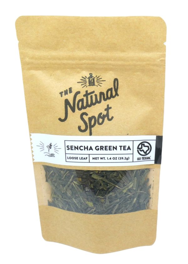 Bag of Sencha Green Tea from the Natural Spot