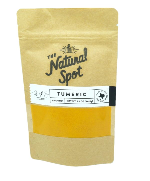 Bag of ground Turmeric from the Natural Spot